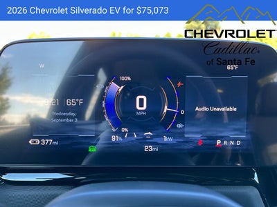 2026 Chevrolet Silverado EV Trail Boss - Extended Range