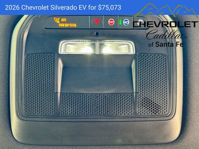 2026 Chevrolet Silverado EV Trail Boss - Extended Range