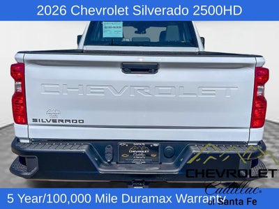 2026 Chevrolet Silverado 2500 HD WT