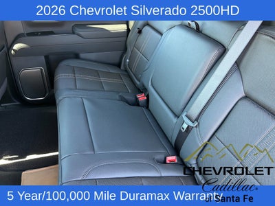 2026 Chevrolet Silverado 2500 HD High Country