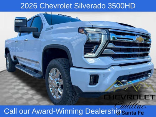 2026 Chevrolet Silverado 3500 HD High Country