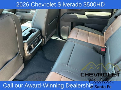 2026 Chevrolet Silverado 3500 HD High Country