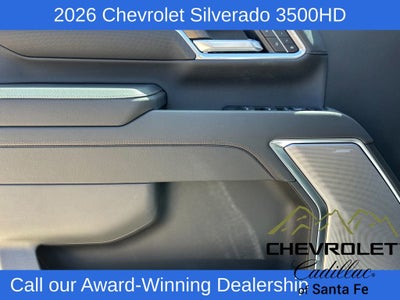 2026 Chevrolet Silverado 3500 HD High Country