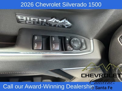 2026 Chevrolet Silverado 1500 High Country