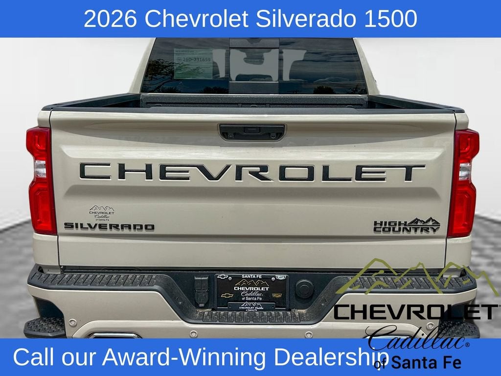 2026 Chevrolet Silverado 1500 High Country