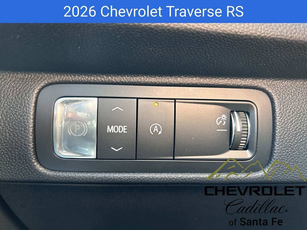 2026 Chevrolet Traverse RS