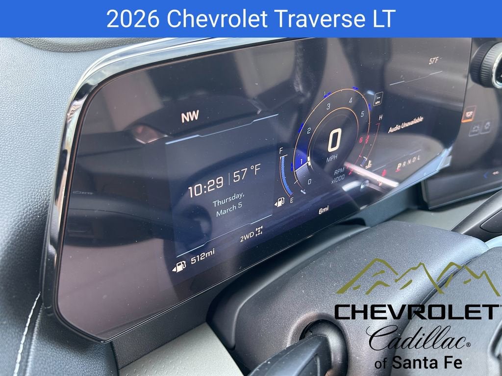 2026 Chevrolet Traverse LT