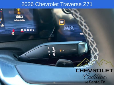 2026 Chevrolet Traverse Z71
