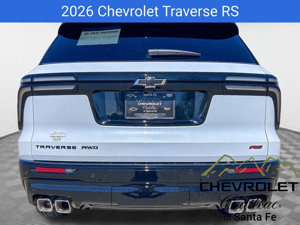 2026 Chevrolet Traverse RS
