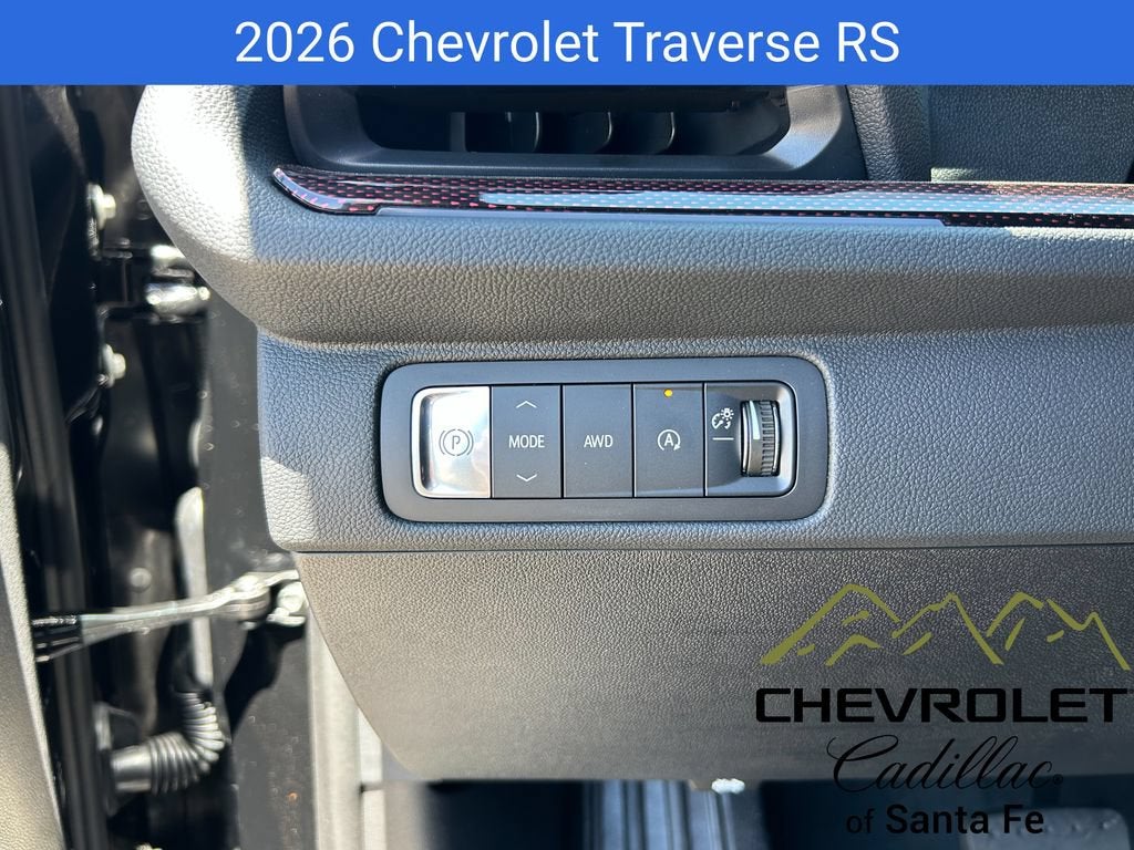 2026 Chevrolet Traverse RS