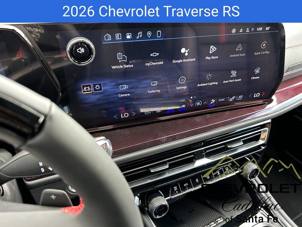 2026 Chevrolet Traverse RS
