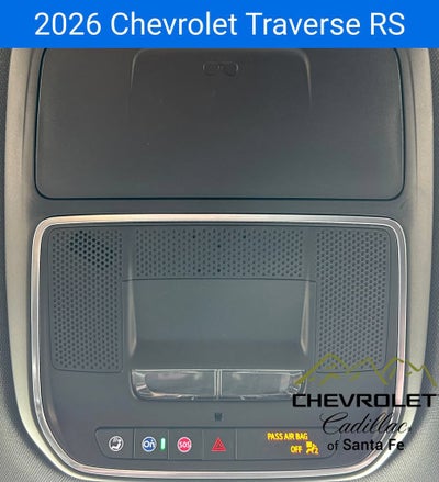 2026 Chevrolet Traverse RS