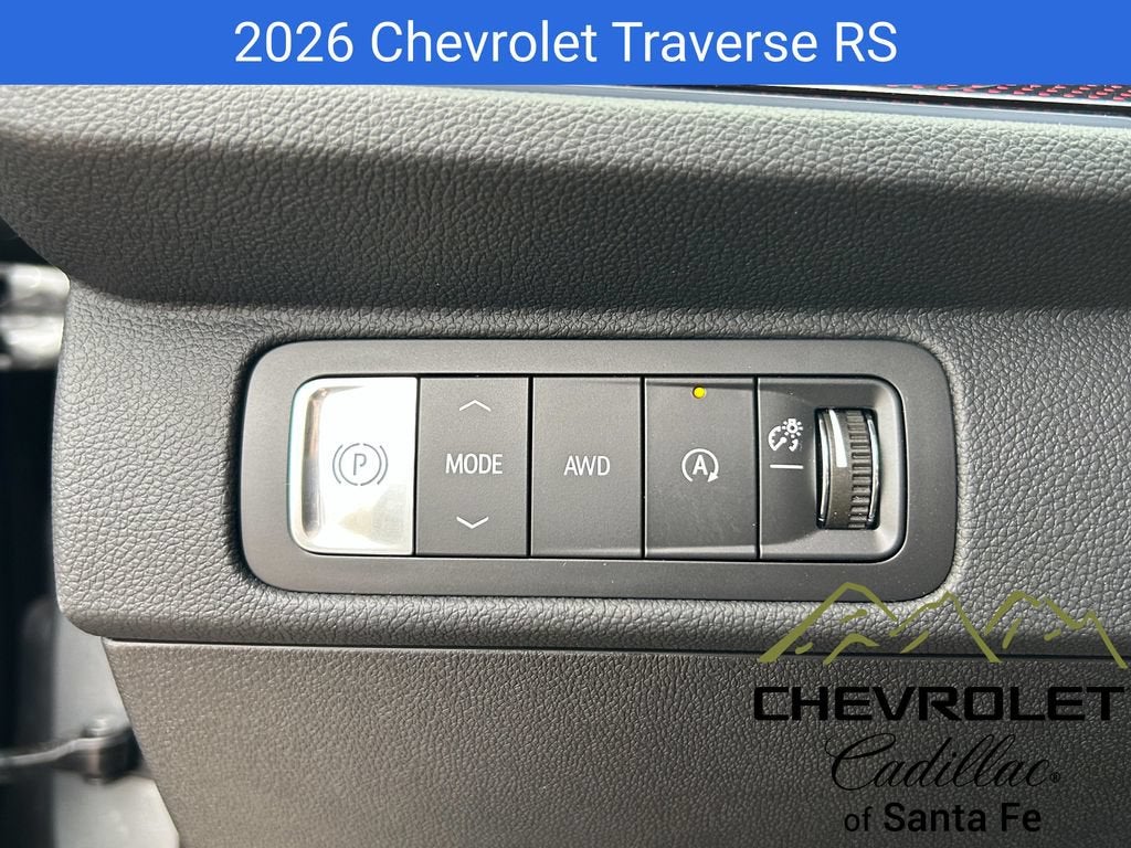 2026 Chevrolet Traverse RS