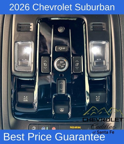 2026 Chevrolet Suburban RST