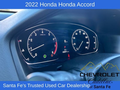 2022 Honda Accord Sedan Sport SE