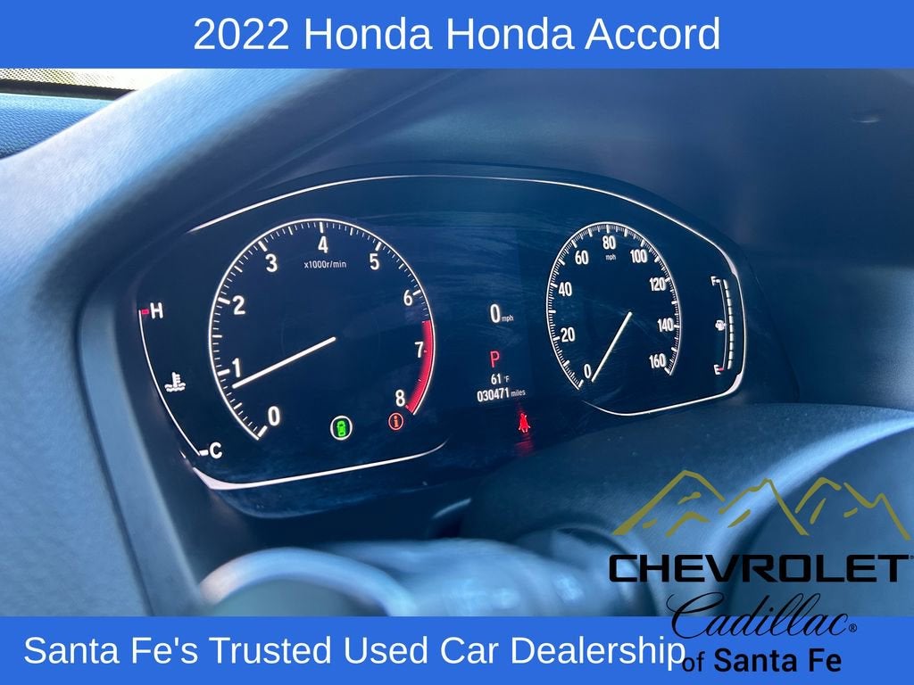 2022 Honda Accord Sedan Sport SE