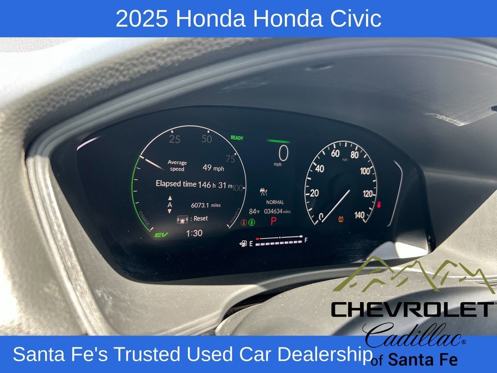 2025 Honda Civic Sedan Hybrid Sport