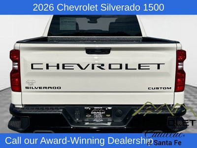 2026 Chevrolet Silverado 1500 Custom Trail Boss