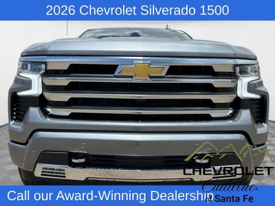2026 Chevrolet Silverado 1500 High Country