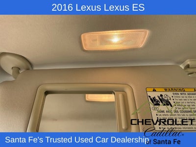 2016 Lexus ES 300h Hybrid