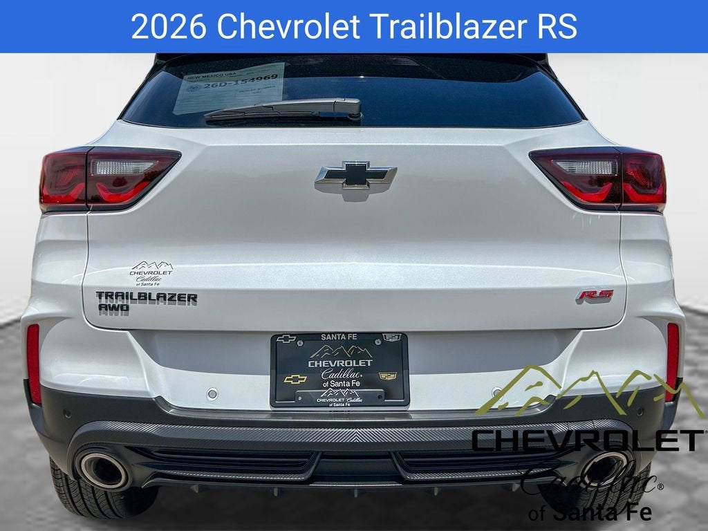 2026 Chevrolet Trailblazer RS